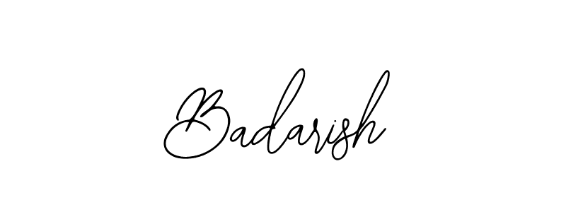 Create a beautiful signature design for name Badarish. With this signature (Bearetta-2O07w) fonts, you can make a handwritten signature for free. Badarish signature style 12 images and pictures png