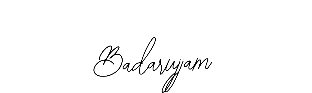 Create a beautiful signature design for name Badarujjam. With this signature (Bearetta-2O07w) fonts, you can make a handwritten signature for free. Badarujjam signature style 12 images and pictures png