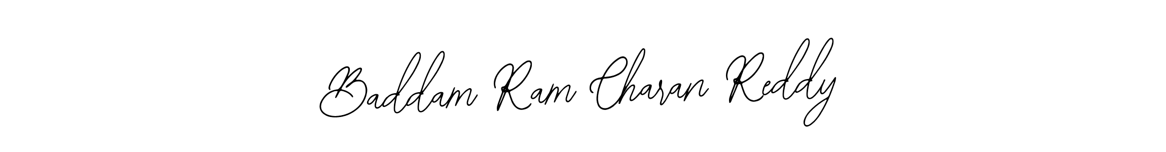 Also You can easily find your signature by using the search form. We will create Baddam Ram Charan Reddy name handwritten signature images for you free of cost using Bearetta-2O07w sign style. Baddam Ram Charan Reddy signature style 12 images and pictures png