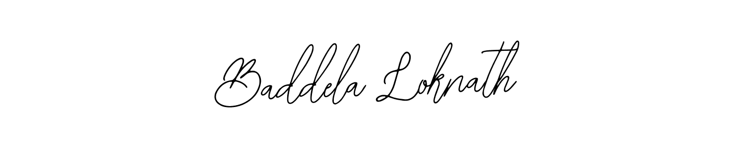 The best way (Bearetta-2O07w) to make a short signature is to pick only two or three words in your name. The name Baddela Loknath include a total of six letters. For converting this name. Baddela Loknath signature style 12 images and pictures png