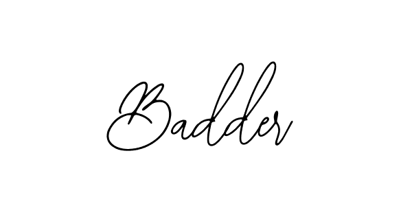 Make a beautiful signature design for name Badder. Use this online signature maker to create a handwritten signature for free. Badder signature style 12 images and pictures png