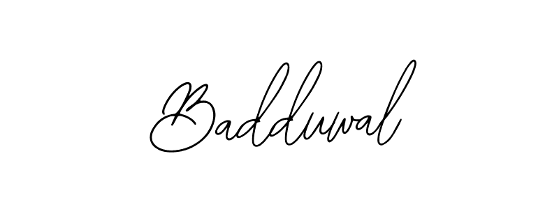 if you are searching for the best signature style for your name Badduwal. so please give up your signature search. here we have designed multiple signature styles  using Bearetta-2O07w. Badduwal signature style 12 images and pictures png