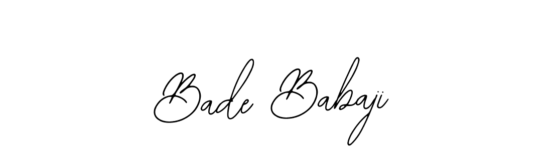 Make a beautiful signature design for name Bade Babaji. Use this online signature maker to create a handwritten signature for free. Bade Babaji signature style 12 images and pictures png
