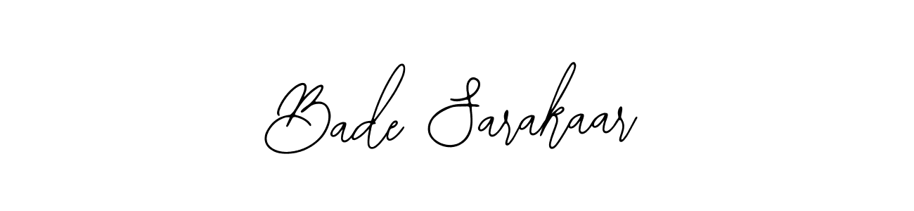 How to Draw Bade Sarakaar signature style? Bearetta-2O07w is a latest design signature styles for name Bade Sarakaar. Bade Sarakaar signature style 12 images and pictures png