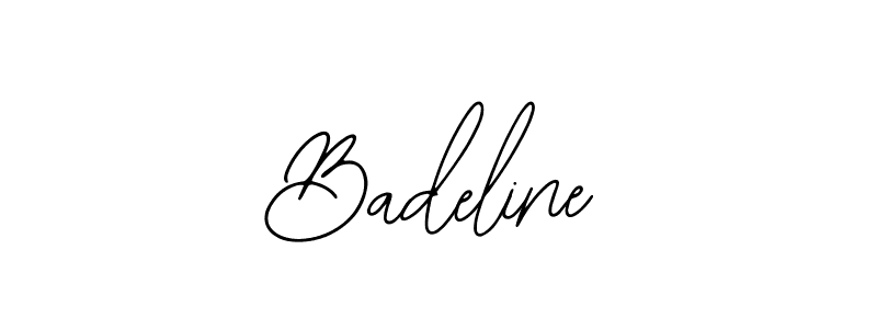 Create a beautiful signature design for name Badeline. With this signature (Bearetta-2O07w) fonts, you can make a handwritten signature for free. Badeline signature style 12 images and pictures png