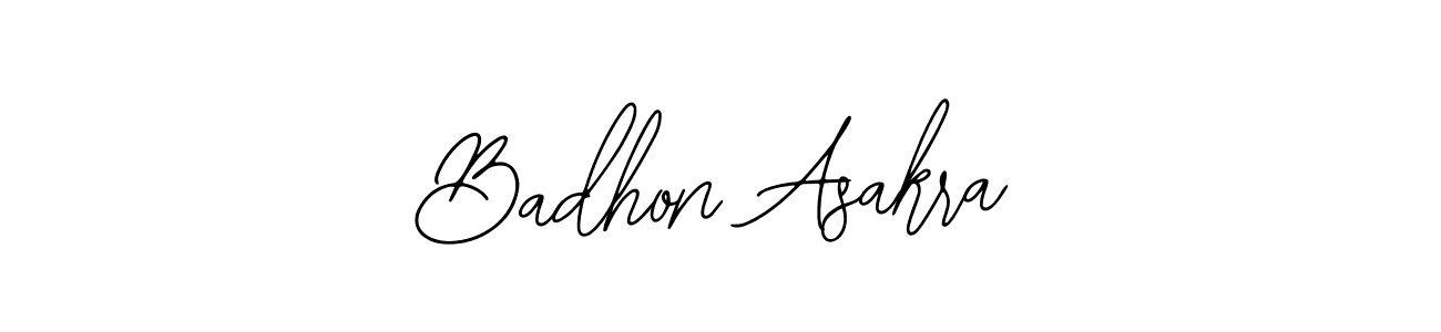 How to Draw Badhon Asakra signature style? Bearetta-2O07w is a latest design signature styles for name Badhon Asakra. Badhon Asakra signature style 12 images and pictures png