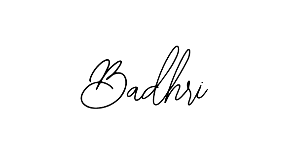 Badhri stylish signature style. Best Handwritten Sign (Bearetta-2O07w) for my name. Handwritten Signature Collection Ideas for my name Badhri. Badhri signature style 12 images and pictures png