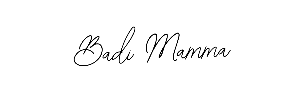 This is the best signature style for the Badi Mamma name. Also you like these signature font (Bearetta-2O07w). Mix name signature. Badi Mamma signature style 12 images and pictures png