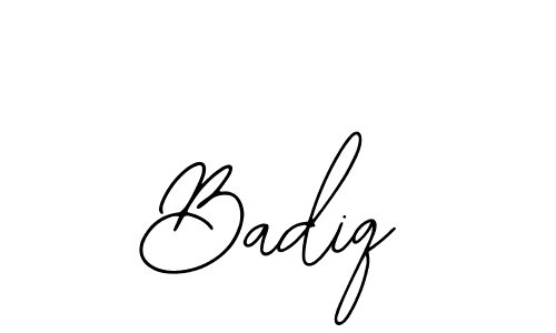 Best and Professional Signature Style for Badiq. Bearetta-2O07w Best Signature Style Collection. Badiq signature style 12 images and pictures png