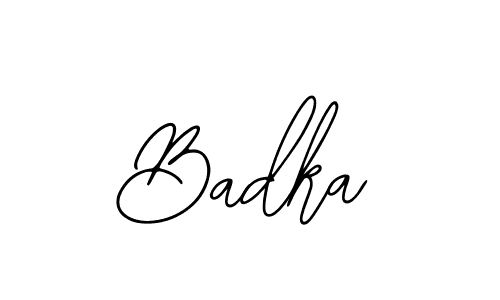 Best and Professional Signature Style for Badka. Bearetta-2O07w Best Signature Style Collection. Badka signature style 12 images and pictures png