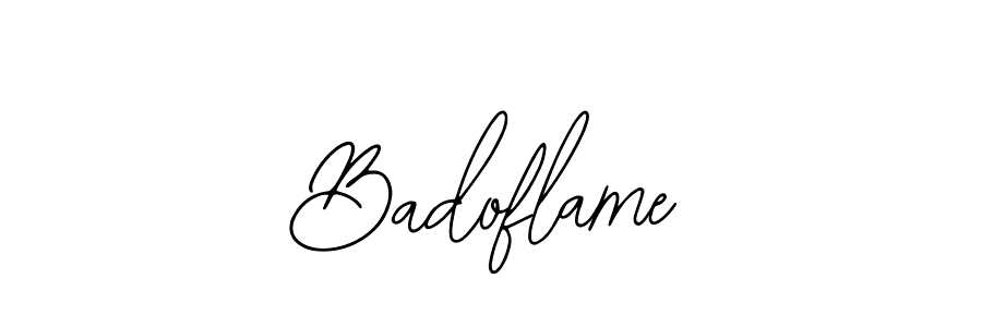 The best way (Bearetta-2O07w) to make a short signature is to pick only two or three words in your name. The name Badoflame include a total of six letters. For converting this name. Badoflame signature style 12 images and pictures png