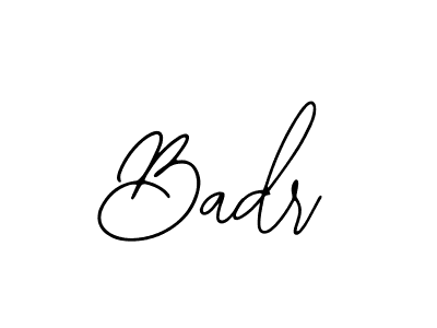 Create a beautiful signature design for name Badr. With this signature (Bearetta-2O07w) fonts, you can make a handwritten signature for free. Badr signature style 12 images and pictures png