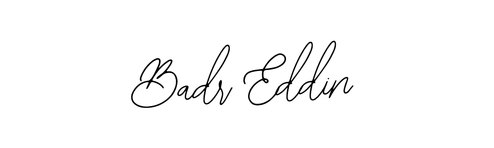 Make a beautiful signature design for name Badr Eddin. With this signature (Bearetta-2O07w) style, you can create a handwritten signature for free. Badr Eddin signature style 12 images and pictures png