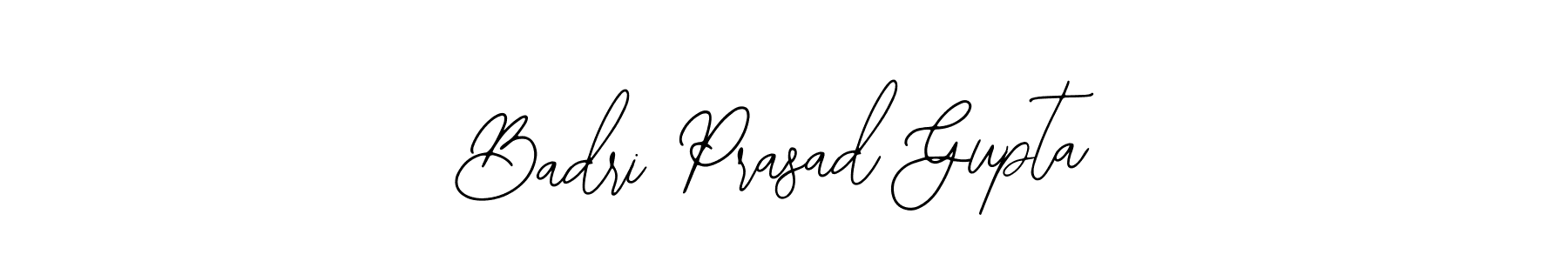 Also You can easily find your signature by using the search form. We will create Badri Prasad Gupta name handwritten signature images for you free of cost using Bearetta-2O07w sign style. Badri Prasad Gupta signature style 12 images and pictures png