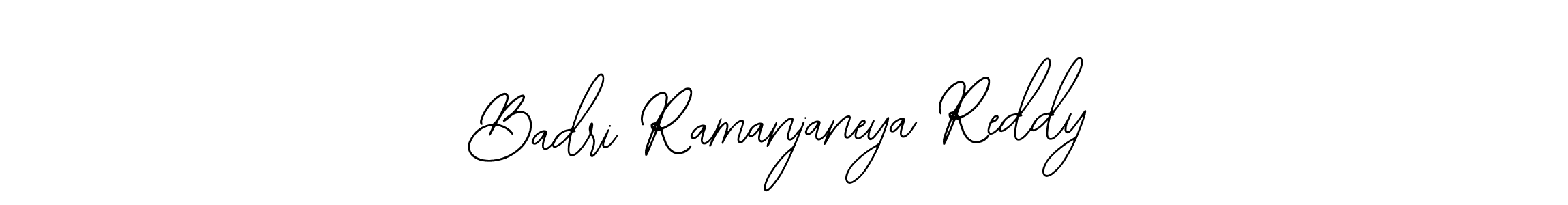 if you are searching for the best signature style for your name Badri Ramanjaneya Reddy. so please give up your signature search. here we have designed multiple signature styles  using Bearetta-2O07w. Badri Ramanjaneya Reddy signature style 12 images and pictures png
