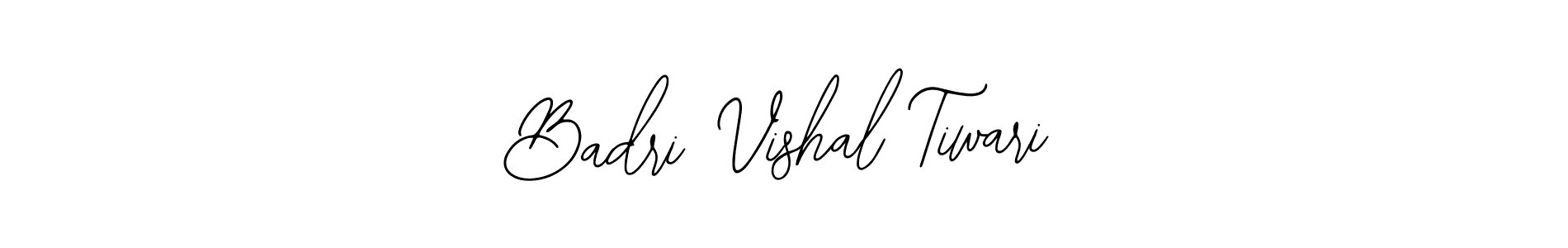 Badri Vishal Tiwari stylish signature style. Best Handwritten Sign (Bearetta-2O07w) for my name. Handwritten Signature Collection Ideas for my name Badri Vishal Tiwari. Badri Vishal Tiwari signature style 12 images and pictures png