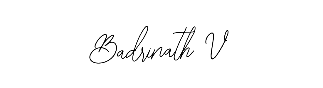 This is the best signature style for the Badrinath V name. Also you like these signature font (Bearetta-2O07w). Mix name signature. Badrinath V signature style 12 images and pictures png