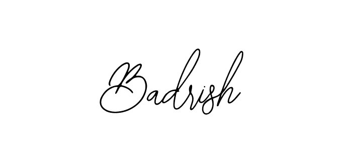 You can use this online signature creator to create a handwritten signature for the name Badrish. This is the best online autograph maker. Badrish signature style 12 images and pictures png