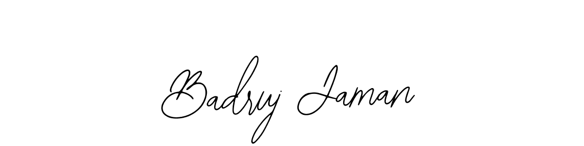 Badruj Jaman stylish signature style. Best Handwritten Sign (Bearetta-2O07w) for my name. Handwritten Signature Collection Ideas for my name Badruj Jaman. Badruj Jaman signature style 12 images and pictures png