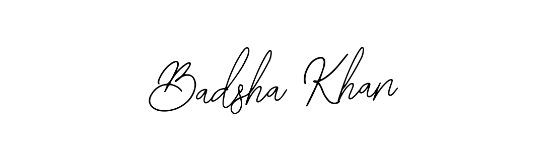 You should practise on your own different ways (Bearetta-2O07w) to write your name (Badsha Khan) in signature. don't let someone else do it for you. Badsha Khan signature style 12 images and pictures png