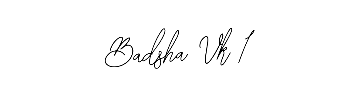 You should practise on your own different ways (Bearetta-2O07w) to write your name (Badsha Vk 18) in signature. don't let someone else do it for you. Badsha Vk 18 signature style 12 images and pictures png