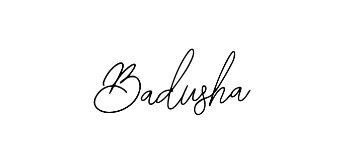 Make a beautiful signature design for name Badusha. Use this online signature maker to create a handwritten signature for free. Badusha signature style 12 images and pictures png