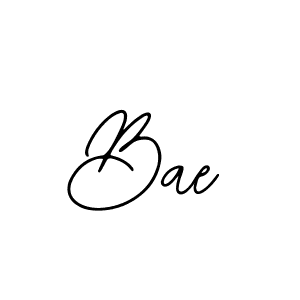 Bae stylish signature style. Best Handwritten Sign (Bearetta-2O07w) for my name. Handwritten Signature Collection Ideas for my name Bae. Bae signature style 12 images and pictures png