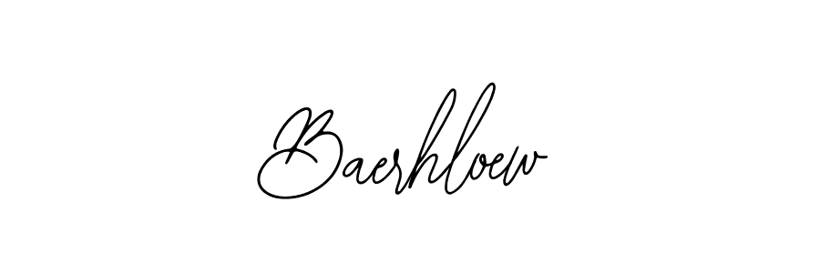 Baerhloew stylish signature style. Best Handwritten Sign (Bearetta-2O07w) for my name. Handwritten Signature Collection Ideas for my name Baerhloew. Baerhloew signature style 12 images and pictures png