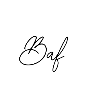 How to Draw Baf signature style? Bearetta-2O07w is a latest design signature styles for name Baf. Baf signature style 12 images and pictures png