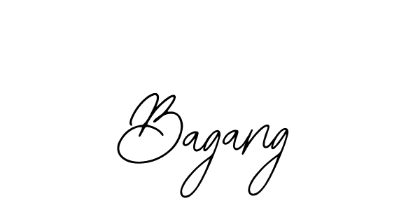 The best way (Bearetta-2O07w) to make a short signature is to pick only two or three words in your name. The name Bagang include a total of six letters. For converting this name. Bagang signature style 12 images and pictures png