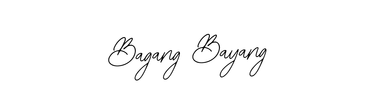 Similarly Bearetta-2O07w is the best handwritten signature design. Signature creator online .You can use it as an online autograph creator for name Bagang Bayang. Bagang Bayang signature style 12 images and pictures png