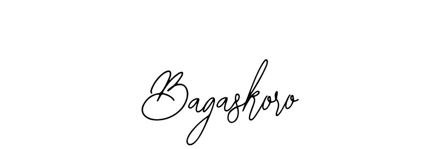 Also we have Bagaskoro name is the best signature style. Create professional handwritten signature collection using Bearetta-2O07w autograph style. Bagaskoro signature style 12 images and pictures png