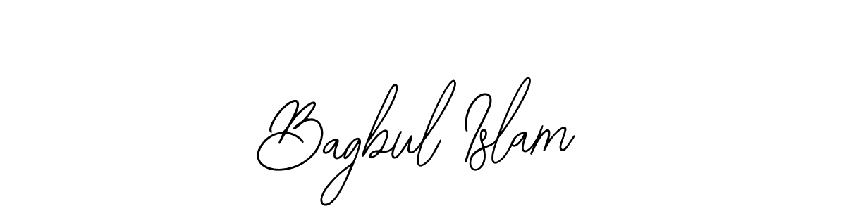 The best way (Bearetta-2O07w) to make a short signature is to pick only two or three words in your name. The name Bagbul Islam include a total of six letters. For converting this name. Bagbul Islam signature style 12 images and pictures png