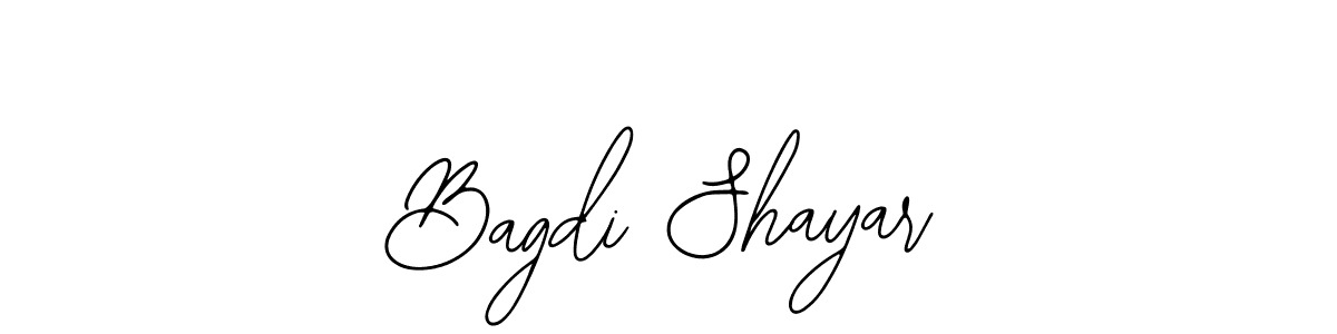 Bagdi Shayar stylish signature style. Best Handwritten Sign (Bearetta-2O07w) for my name. Handwritten Signature Collection Ideas for my name Bagdi Shayar. Bagdi Shayar signature style 12 images and pictures png
