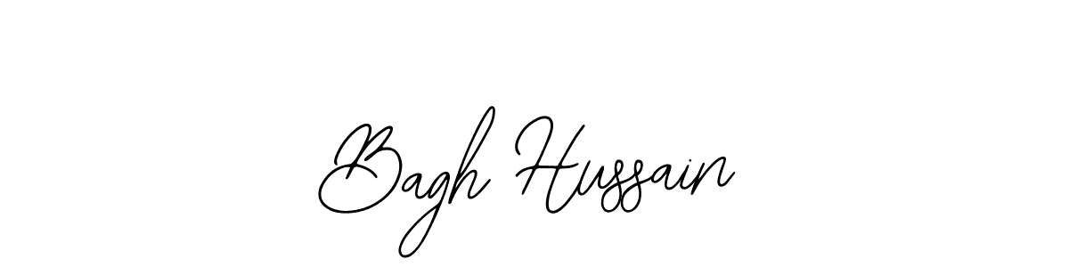 Design your own signature with our free online signature maker. With this signature software, you can create a handwritten (Bearetta-2O07w) signature for name Bagh Hussain. Bagh Hussain signature style 12 images and pictures png