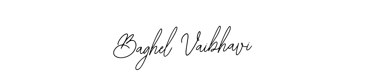 Baghel Vaibhavi stylish signature style. Best Handwritten Sign (Bearetta-2O07w) for my name. Handwritten Signature Collection Ideas for my name Baghel Vaibhavi. Baghel Vaibhavi signature style 12 images and pictures png