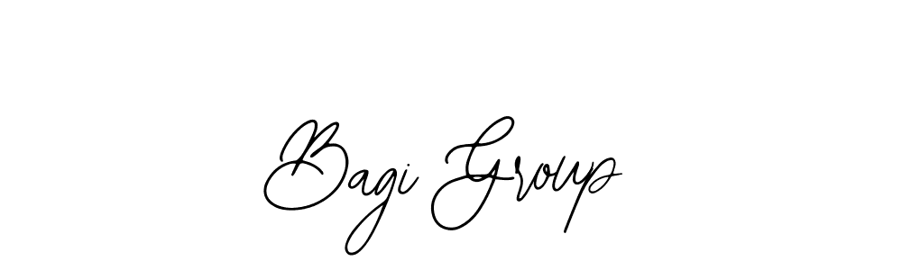 Use a signature maker to create a handwritten signature online. With this signature software, you can design (Bearetta-2O07w) your own signature for name Bagi Group. Bagi Group signature style 12 images and pictures png