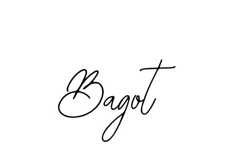 You should practise on your own different ways (Bearetta-2O07w) to write your name (Bagot) in signature. don't let someone else do it for you. Bagot signature style 12 images and pictures png