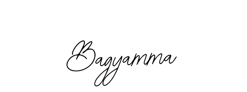 How to Draw Bagyamma signature style? Bearetta-2O07w is a latest design signature styles for name Bagyamma. Bagyamma signature style 12 images and pictures png
