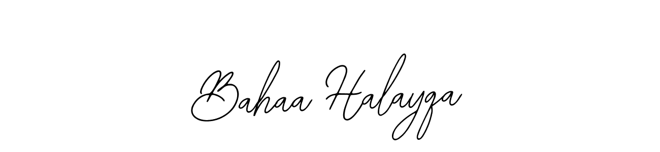 Design your own signature with our free online signature maker. With this signature software, you can create a handwritten (Bearetta-2O07w) signature for name Bahaa Halayqa. Bahaa Halayqa signature style 12 images and pictures png
