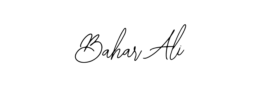 Bearetta-2O07w is a professional signature style that is perfect for those who want to add a touch of class to their signature. It is also a great choice for those who want to make their signature more unique. Get Bahar Ali name to fancy signature for free. Bahar Ali signature style 12 images and pictures png