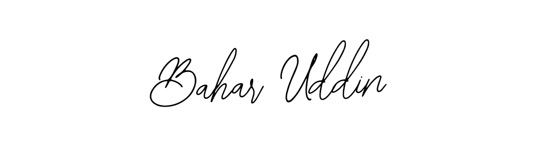 How to make Bahar Uddin name signature. Use Bearetta-2O07w style for creating short signs online. This is the latest handwritten sign. Bahar Uddin signature style 12 images and pictures png