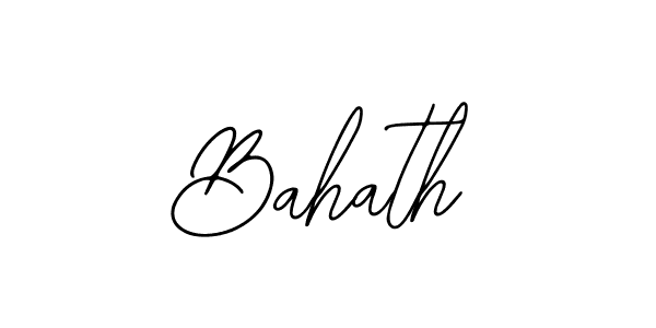 Make a beautiful signature design for name Bahath. Use this online signature maker to create a handwritten signature for free. Bahath signature style 12 images and pictures png