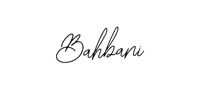 Also You can easily find your signature by using the search form. We will create Bahbani name handwritten signature images for you free of cost using Bearetta-2O07w sign style. Bahbani signature style 12 images and pictures png