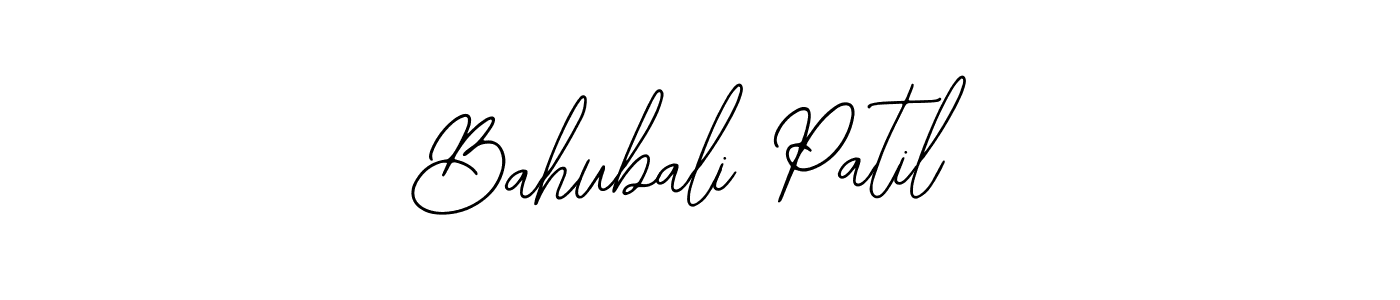 How to make Bahubali Patil name signature. Use Bearetta-2O07w style for creating short signs online. This is the latest handwritten sign. Bahubali Patil signature style 12 images and pictures png