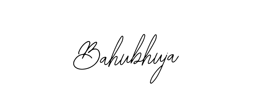Also You can easily find your signature by using the search form. We will create Bahubhuja name handwritten signature images for you free of cost using Bearetta-2O07w sign style. Bahubhuja signature style 12 images and pictures png