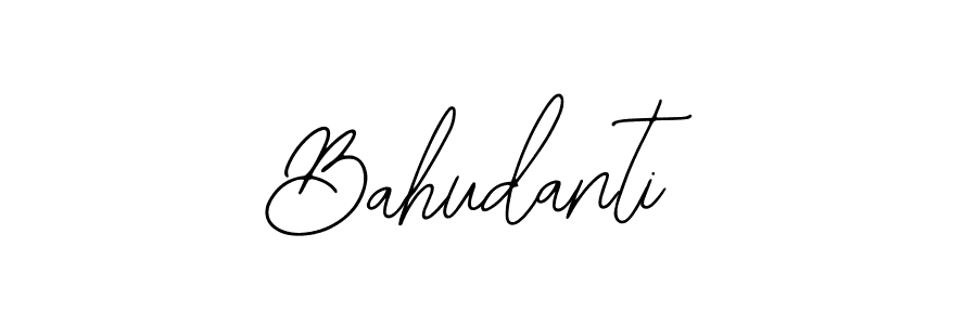 if you are searching for the best signature style for your name Bahudanti. so please give up your signature search. here we have designed multiple signature styles  using Bearetta-2O07w. Bahudanti signature style 12 images and pictures png