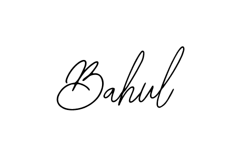 Similarly Bearetta-2O07w is the best handwritten signature design. Signature creator online .You can use it as an online autograph creator for name Bahul. Bahul signature style 12 images and pictures png