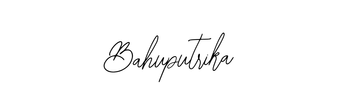 It looks lik you need a new signature style for name Bahuputrika. Design unique handwritten (Bearetta-2O07w) signature with our free signature maker in just a few clicks. Bahuputrika signature style 12 images and pictures png