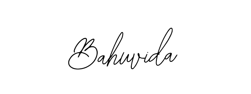 Make a beautiful signature design for name Bahuvida. With this signature (Bearetta-2O07w) style, you can create a handwritten signature for free. Bahuvida signature style 12 images and pictures png